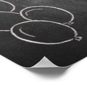 黒板スタイル加入用アクセサリ ポスター (角)