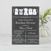 黒板ストックザキッチンブライダルシャワー招待状 招待状 (スタンド正面)