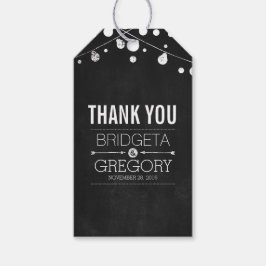 黒板ストリングラ結婚イト ギフトタグ