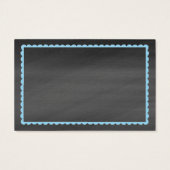 黒板ゾウ男の赤ちゃんシャワーが本を持ってくる (裏面)