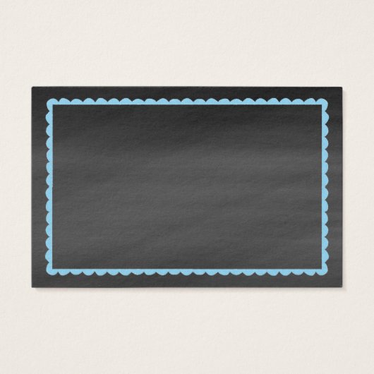 黒板ゾウ男の赤ちゃんシャワーが本を持ってくる (裏面)