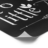 黒板タイポグラフィやる気を起こさせるプリント ポスター (角)