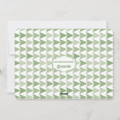 黒板タイポグラフィメリークリスマスフォトカード シーズンカード (裏面)