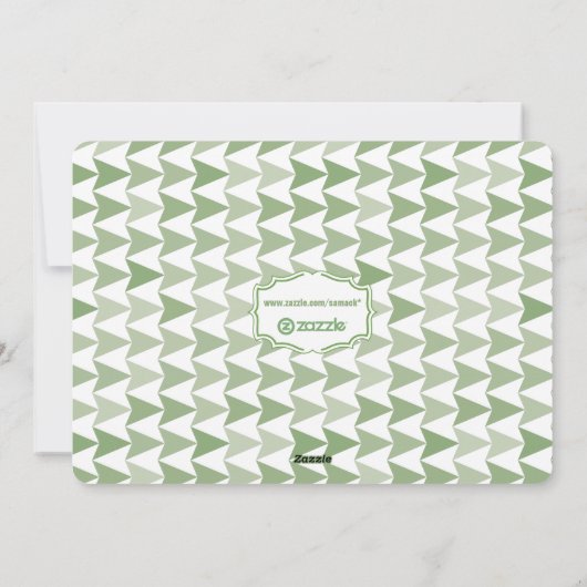 黒板タイポグラフィメリークリスマスフォトカード シーズンカード (裏面)