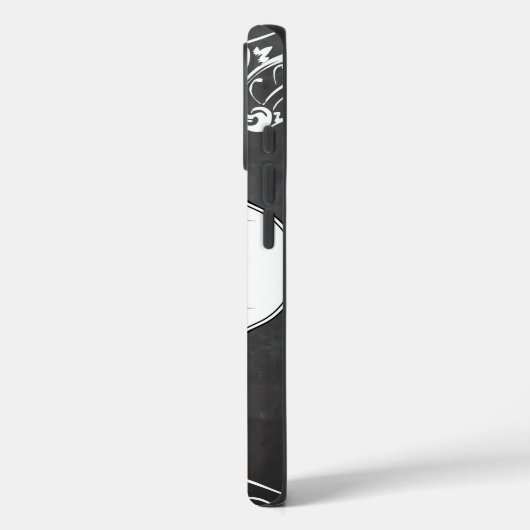 黒板タイポグラフィ結婚又は引用文 Case-Mate iPhoneケース (裏面 / 左)