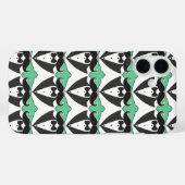 黒板タキシード・ムスタヒー結婚ズ Case-Mate iPhoneケース (裏面 (横))