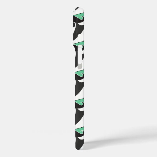 黒板タキシード・ムスタヒー結婚ズ Case-Mate iPhoneケース (裏面 / 左)