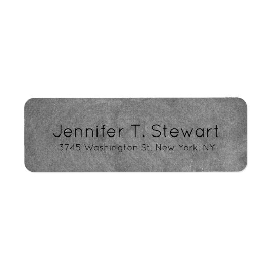 黒板トレンディーモダンプロフェッショナルグエレガントレー ラベル (正面)