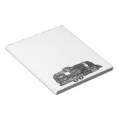 黒板トレーラー ノートパッド (アングル)