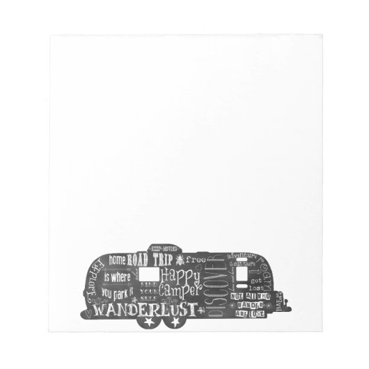 黒板トレーラー ノートパッド (正面)