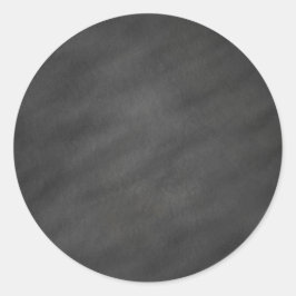 黒板バックグランドグレーブラックチョークボー空白のド ラウンドシール