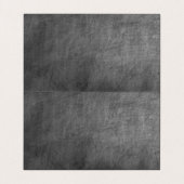 黒板パターンブラックグレーモノグラムシック 名刺 (内部フラット)