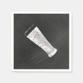 黒板ビールオクトーバーフェスト スタンダードカクテルナプキン (正面)