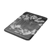 黒板フランスの台植物美術葉アイビー バスマット (アングル)