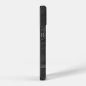 黒板フレーズ モノグラム iPhoneケース (右側面)