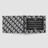 黒板フローラ結婚リーフ ゲストブック (全面)