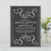 黒板ブライダルシャワー招待状 招待状 (スタンド正面)