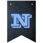 黒板ブルーカスタマイズ可能なすべての行事バナー バンティングフラッグ (第3の旗)