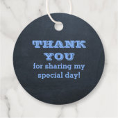 黒板ブルー名ロゴ フェイバータグ (裏面)