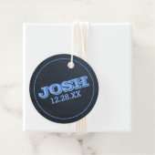 黒板ブルー名ロゴ フェイバータグ (インサイチュ)