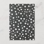 黒板ベビー冷たい外おむつラッフル エンクロージャーカード (裏面)