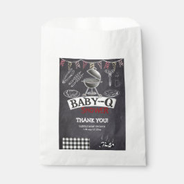 黒板ベビー-Qグリル赤ちゃんシャワー フェイバーバッグ