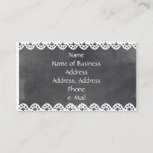 黒板ベーカリー名刺入りケーキ 名刺 (裏面)