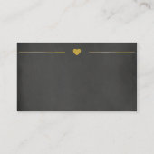 黒板ベーカリー名刺入りケーキ 名刺 (裏面)