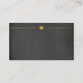 黒板ベーカリー名刺入りケーキ 名刺 (裏面)