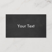 黒板ベーカリー名刺 名刺 (裏面)