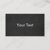 黒板ベーカリー名刺 名刺 (裏面)