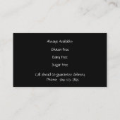 黒板ベーカリー 名刺 (裏面)