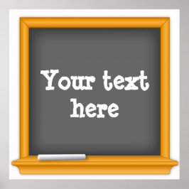 黒板ポスター ポスター