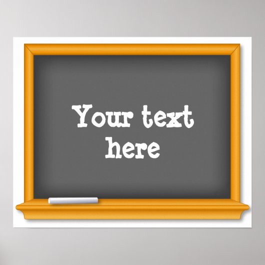 黒板ポスター ポスター (正面)