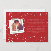 黒板ミスタントーヴィンテージ初めてのクリスマス写真 シーズンカード (裏面)