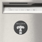 黒板メイスンジャーパーソナライズされたビーフマグネット マグネット (インサイチュ (食洗機))