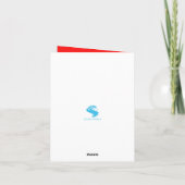 黒板モダンハート カード (裏面)