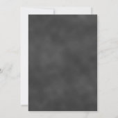 黒板モダンブライダルシャワー招待状 招待状 (裏面)