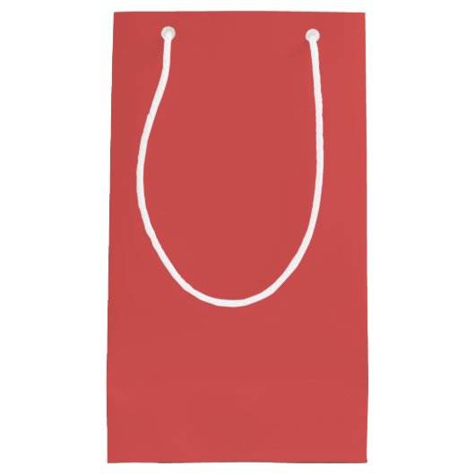 黒板ライトクリスマスレッド スモールペーパーバッグ (正面)