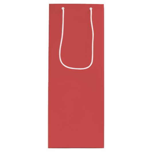 黒板ライトクリスマスレッド ワインギフトバッグ (正面)