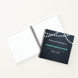 黒板ライトティール(緑がかった色)確認記憶ブック ノートブック