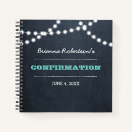 黒板ライトティール（緑がかった色）確認記憶ブック ノートブック