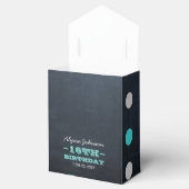 黒板ライトティール(緑がかった色)16th誕生日ビーフボックス フェイバーボックス (オープン)