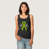 黒板ライムグリーン認識度リボン Tシャツ (正面フル)