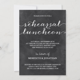 黒板リハーサルランチョン 招待状