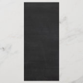 黒板リーフ結婚のメニュー メニュー (裏面)