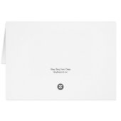 黒板ルッ結婚クのテーブル·ナンバー·カード (裏面横)