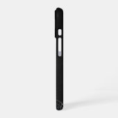 黒板上の幸せな文字のデイジー iPhone 16ケース (左側面)