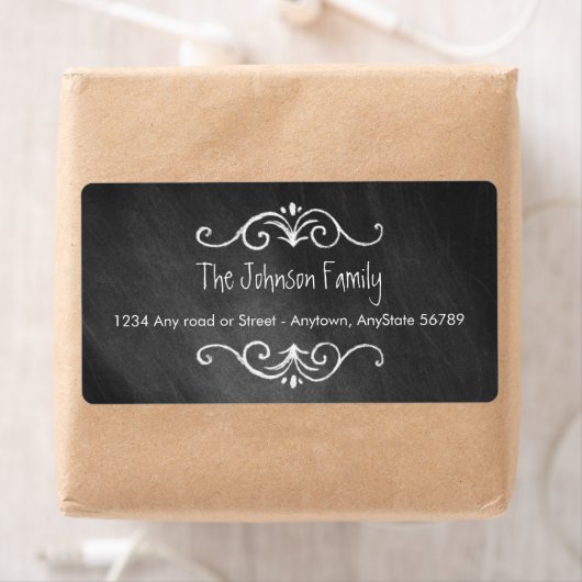 黒板住所 シール (インサイチュ)