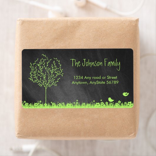 黒板住所 シール (インサイチュ)